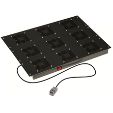 Модуль потолочный вентиляторный с термостатом 9 вентиляторов для крыши