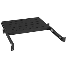 Полка выдвижная, для шкафа глубиной 600мм, RAL 9005