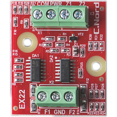 Преобразователь пожарных шлейфов EX22