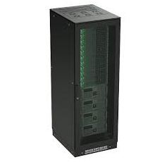 Шкаф напольный 38U 800х1000мм две перфорированые двери крыша укомплектована вводом и заглушками