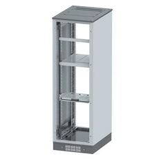 Шкаф напольный 42U 600х800мм без дверей в комплекте перфорированый цоколь с щеточным вводом/крыша не укомплектована