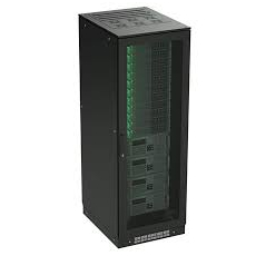 Шкаф напольный 42U 800х1000мм две перфорированые двери крыша укомплектована вводом и заглушками