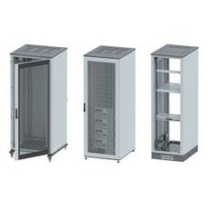 Шкаф напольный 47U 600х1000мм передняя дверь стекло/задняя глухая дверь крыша укомплектована вводом и заглушками