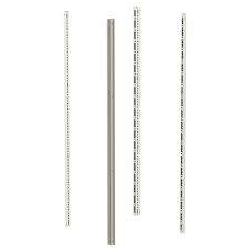 Стойки вертикальные, В=2000мм, без дополнительных креплений, 4шт RAL9005