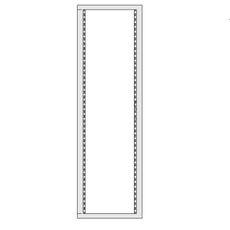 Задняя рама 28U для 19 оборудования в шкафы CQE 1400 x 600мм