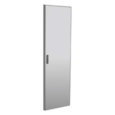Дверь металлическая ITK для шкафа LINEA N 47U 600 мм серая