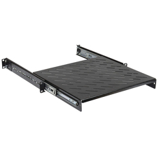 Полка 19дюйм консольная  глубиной 550мм 2U серая