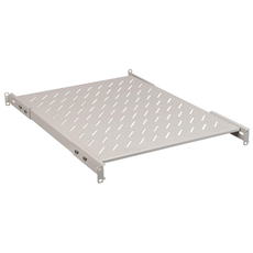 Полка 19дюйм стационарная  глубиной 1000мм черная