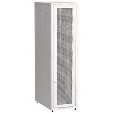 Шкаф LINEA E 42U 600х1000мм двери 2шт перфорированная и металл черный