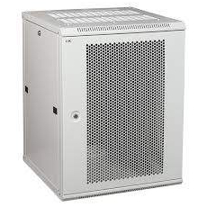 Шкаф LINEA W 12U 600x450 мм дверь перфорированная RAL9005