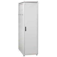 Шкаф сетевой 19дюйм LINEA N 33U 600х1000 мм металлическая передняя дверь серый