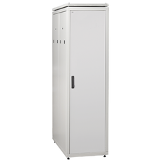 Шкаф сетевой 19дюйм LINEA N 42U 600х1000 мм металлические двери серый