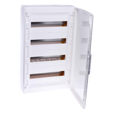 Дверь прозрачная для щитка 4х18