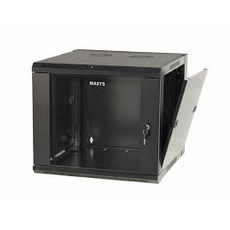 Настенный шкаф 19дюйм - 6U - 600x525x342 мм - стеклянная дверь