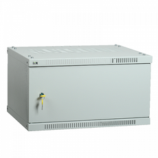 Шкаф LINEA WE 12U 550x350мм дверь металл серый