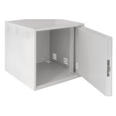 Шкаф настенный антивандальный сейфового типа, 12U, Ш600хВ600хГ600мм, серый