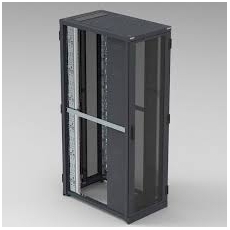Шкаф серверный 19дюйм - 42U - 600x1100 мм - в плоской упаковке - с боковыми панелями