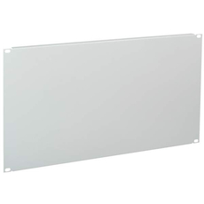 Фальш-панель на 4U стальная с порошковым покрытием серая