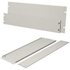 Фальш-панель на 6U алюминиевая с порошковым покрытием цвет серый