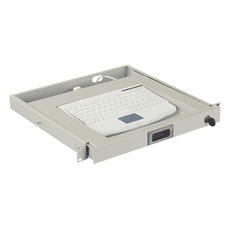 Полка клавиатурная откидная без клавиатуры цвет серый