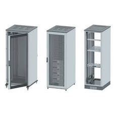 Шкаф напольный 19дюйм 45U 2096х800х800мм (ВхШхГ)перед и задн двери сталь серый