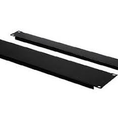 Фальш-панель на 5U стальная с порошковым покрытием цвет черный