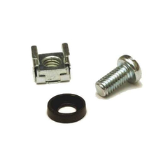 Комплект винт M6 квадратная гайка шайба (10 шт)