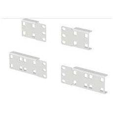 Кронштейн короткий для вертикального монтажа 19 дюймовая блоков розеток LZ черный