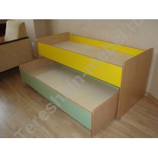Кровать детская двухъярусная выкатная