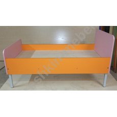 Кровать одноместная из МДФ для детского сада