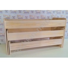 Кровать трёхъярусная детская выкатная массив сосна