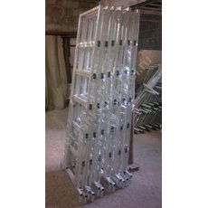 Металлокаркас стеллажа библиотечного