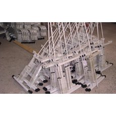 Металлокаркас стола регулируемого по наклону столешницы и высоте