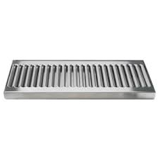 Панель (пол потолок) 420 x 250 мм металлическая с перфорацией цвет серый