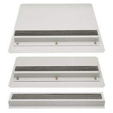 Панель (пол потолок) 420 x 420 мм кабельный ввод с губчатым уплотнителем серый