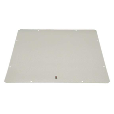 Панель (пол потолок) 420 x 420 мм с матерчатым фильтром и щеточным вводом серый