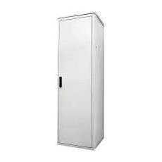 Шкаф напольный 19дюйм 24U 1163х600х600мм (ВхШхГ) дверь стекл серый