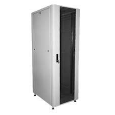 Шкаф напольный 19дюйм 24U 1163х600х800мм (ВхШхГ) дверь сталь сплошная черный