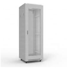 Шкаф напольный 19дюйм 42U 1163х600х800мм (ВхШхГ) дверь сталь сплошная серый