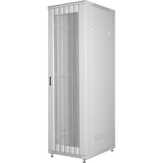 Шкаф напольный 19дюйм 42U 1963х800х1200мм(ВхШхГ)перед и задн двери стальчерный