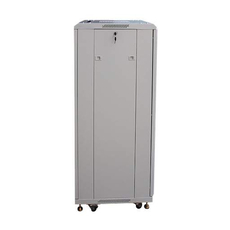 Шкаф напольный 19дюйм 45U 2096х600х600мм(ВхШхГ)дверь стекл с бок вставк черный