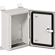 Шкаф с монтажной панелью WZ-2285-01-03-011 400х300х210 IP65 серый RAL7035