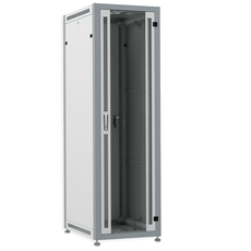 Шкаф телекоммуникационный напольный распашной (стекло) 42U 600х800