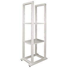 Стойка открытая 19 (профили WZ-1718-XX-XX-000) серия SRX 36U высотой 1719мм шириной 560мм и полезной глубиной 650мм двухрамная черный (RAL9005)