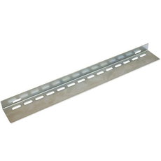 Уголок опорный горизонтальный длиной 250 mm с перфорацией