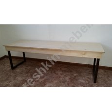 Банкетка жесткая двухместная трехместная фанера 15 мм.