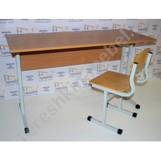 Комплект ученической мебели двухместный р/г 2,3,4,5,6,7 ЛДСП