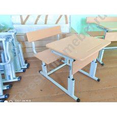 Парта моноблок одноместный