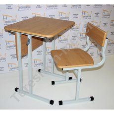 Стол ученический одноместный №3-7 Столешница МДФ