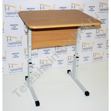 Стол ученический одноместный регулируемый по высоте №2-4 №3-5 №4-6 №5-7 Столешница МДФ